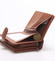 Módna dámska hnedá peňaženka - Dudlin M193