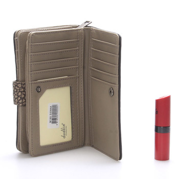 Dámska módna khaki peňaženka - Dudlin M165