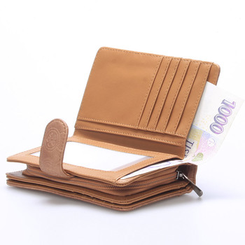 Módna dámska hnedá peňaženka - Dudlin M163