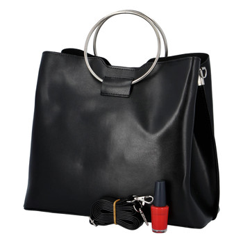 Luxusná dámska kabelka čierna - Delami Gracelynn