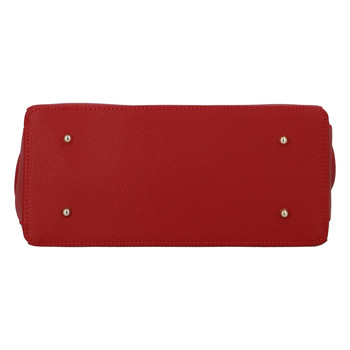 Módna originálny dámska kožená kabelka do ruky červená - ItalY Hila