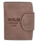 Pánska kožená peňaženka taupe - WILD Soul