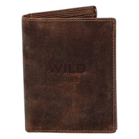 Pánska kožená peňaženka hnedá - WILD Dilly