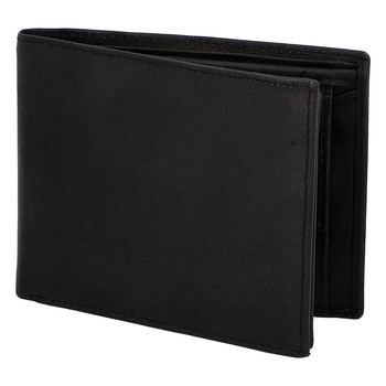 Pánska kožená peňaženka čierna - Diviley Marek