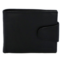 Pánska kožená peňaženka čierna - Delami 11816A