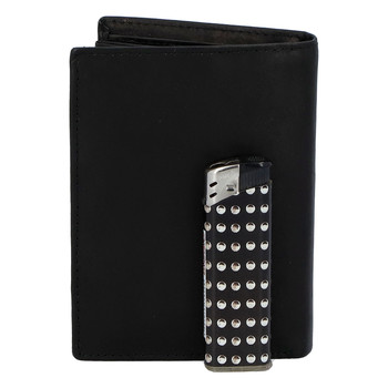 Pánska kožená peňaženka čierna - Diviley Mark