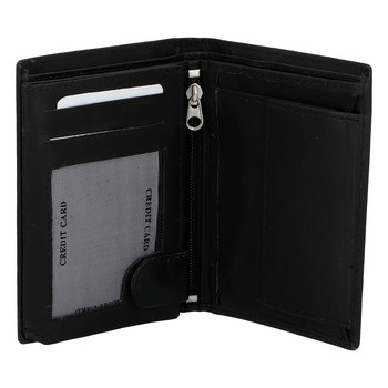 Pánska kožená peňaženka čierna - Diviley Mark