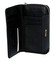 Dámska kožená peňaženka čierna - Rovicky 8808