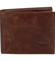 Pánska kožená peňaženka hnedá - WILD Gogh