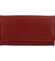 Kvalitná dámska kožená tmavočervená peňaženka - Delami BAGL04104