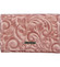 Dámska kožená lakovaná peňaženka ružová - Lorenti 112X
