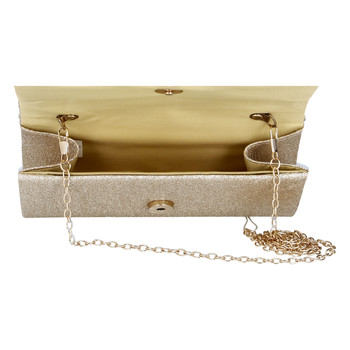 Dámska listová kabelka zlatá - Michelle Moon D877