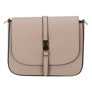 Dámska kožená crossbody kabelka camel - ItalY Neul