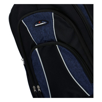 Športový batoh čierno modrý - Enrico Benetti Schenzyn