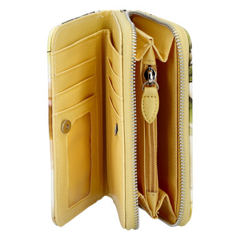 Dámska peňaženka žltá - DIANA & CO Beperk