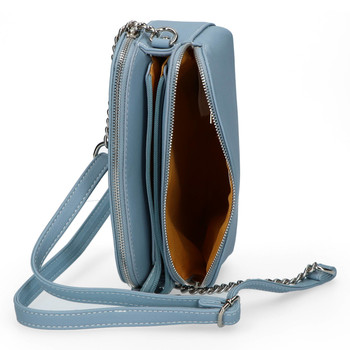 Dámska crossbody kabelka svetlo modrá - David Jones Beatriz