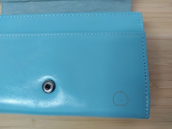 Dámska kožená peňaženka svetlomodrá - Lorenti 112N