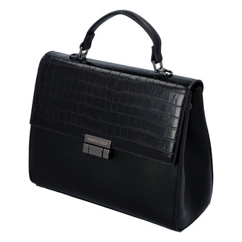 Luxusná dámska módna kabelka čierna - Marco Tozzi Clas