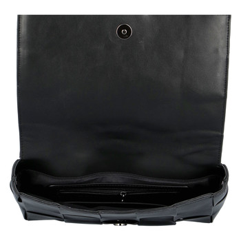 Dámska módna listová kabelka čierna - Marco Tozzi Zina
