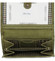 Dámska kožená peňaženka zelená so vzorom - Tomas Gulia