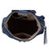 Dámsky kožený batôžtek modrý - ItalY Ahmed