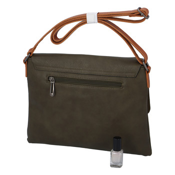 Dámska crossbody kabelka khaki - FLORA & CO Jacuza