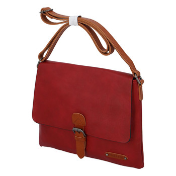 Dámska crossbody kabelka červená - FLORA & CO Jacuza