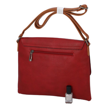 Dámska crossbody kabelka červená - FLORA & CO Jacuza