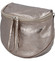 Luxusná kožená kabelka ľadvinka bronzová - ItalY Banana