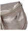 Luxusná kožená kabelka ľadvinka bronzová - ItalY Banana