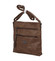 Dámska crossbody kabelka tmavá camel - Romina Chiara