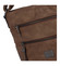 Dámska crossbody kabelka tmavá camel - Romina Chiara
