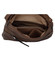 Dámska crossbody kabelka tmavá camel - Romina Chiara