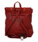 Dámsky módny mestský batoh červený - FLORA & CO Dilema