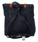 Dámsky módny mestský batoh modrý - FLORA & CO Dilema