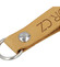 Kožená kľúčenka pútko na kľúče horčicová - SSFDR Azuro