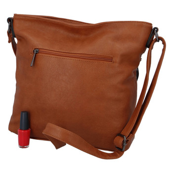 Dámska crossbody kabelka hnedá - Paolo Bags Skule One