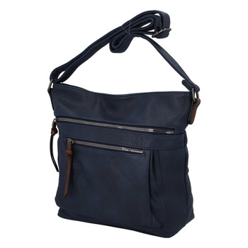 Dámska crossbody kabelka tmavo modrá - Paolo Bags Skule