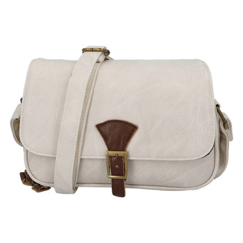 Dámska crossbody kabelka béžová - Paolo Bags Irma