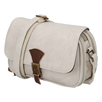 Dámska crossbody kabelka béžová - Paolo Bags Irma