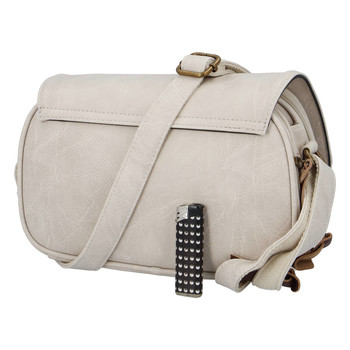 Dámska crossbody kabelka béžová - Paolo Bags Irma