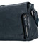 Luxusná kožená taška cez plece tmavomodrá - Tomas Kygo
