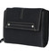 Dámska kožená brúsená peňaženka čierna - Tomas Oraigy
