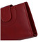 Elegantná kožená peňaženka tmavočervená - Tomas Pilia