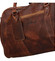 Kožená cestovná taška koňakovohnedá - Greenwood Cooper
