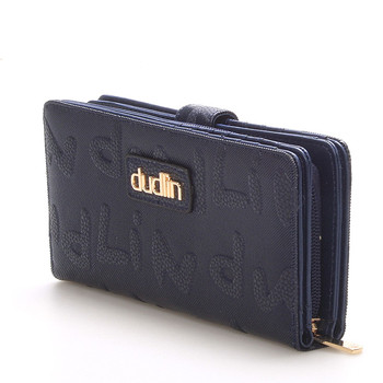 Dámska väčšia modrá peňaženka - Dudlin M155