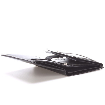 Pánska kožená peňaženka čierna - BELLUGIO Russ