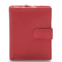 Dámska kožená peňaženka červená - Delami Celestiel