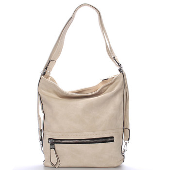 Dámska crossbody kabelka béžová - Delami Francina