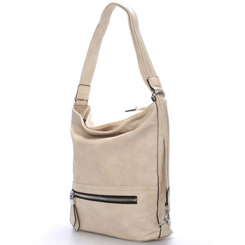 Dámska crossbody kabelka béžová - Delami Francina